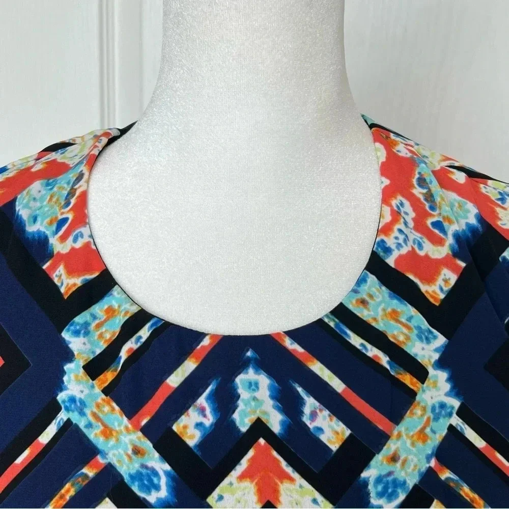 NWT Revolve Three Eighty Two Slip MIDI Dress Size Large Multicolor